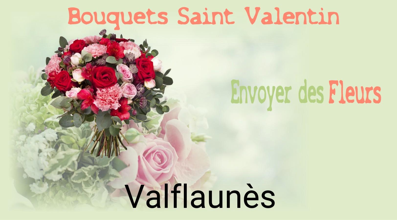 Roses de Saint-Valentin livrées à Valflaunès